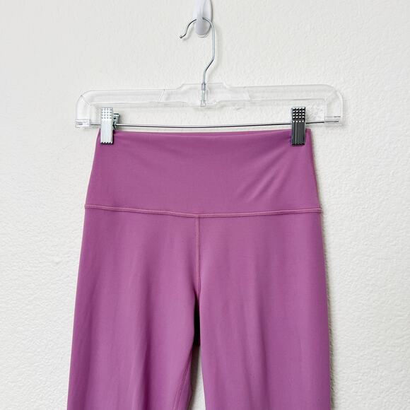 [Athleta] Purple Lilac High Rise Transcend 7/8 Tight Leggings Workout Sz Small S - Picture 5 of 12